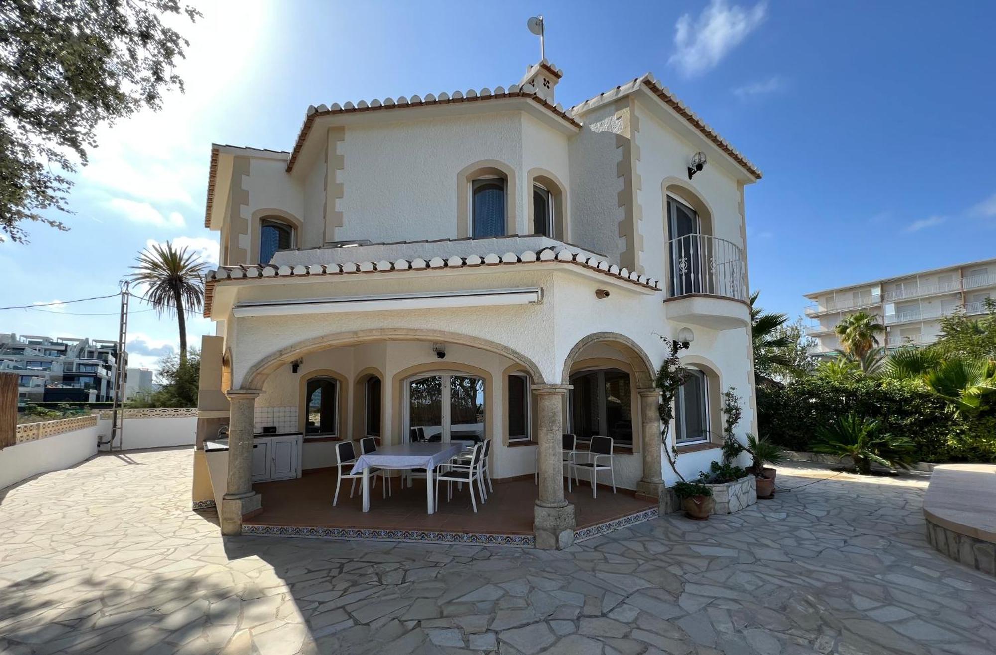 Chalet En La Playa Con Piscina Privada - Holavivienda Inmobiliaria Дения Экстерьер фото